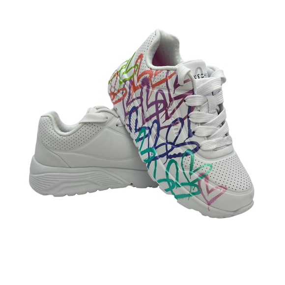 Skechers Other - Skechers x JGoldcrown Uno Lite “Spread the Love” Kids Sneakers Size 12